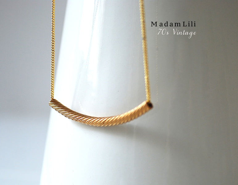 Original 70s Vintage Tube Chain