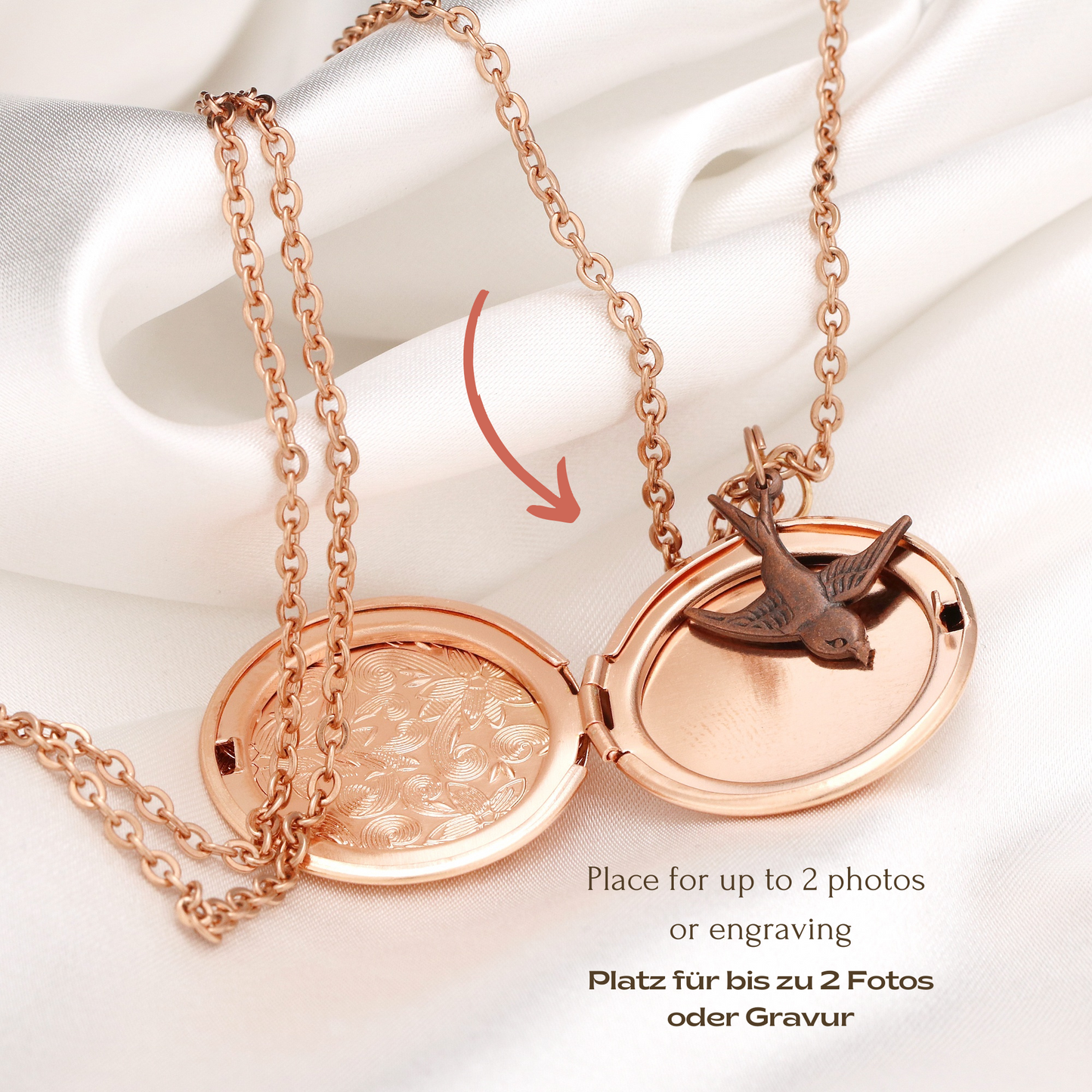 Customizable Photo Dainron Chain incl. Photoservice - Flight in LUCK…