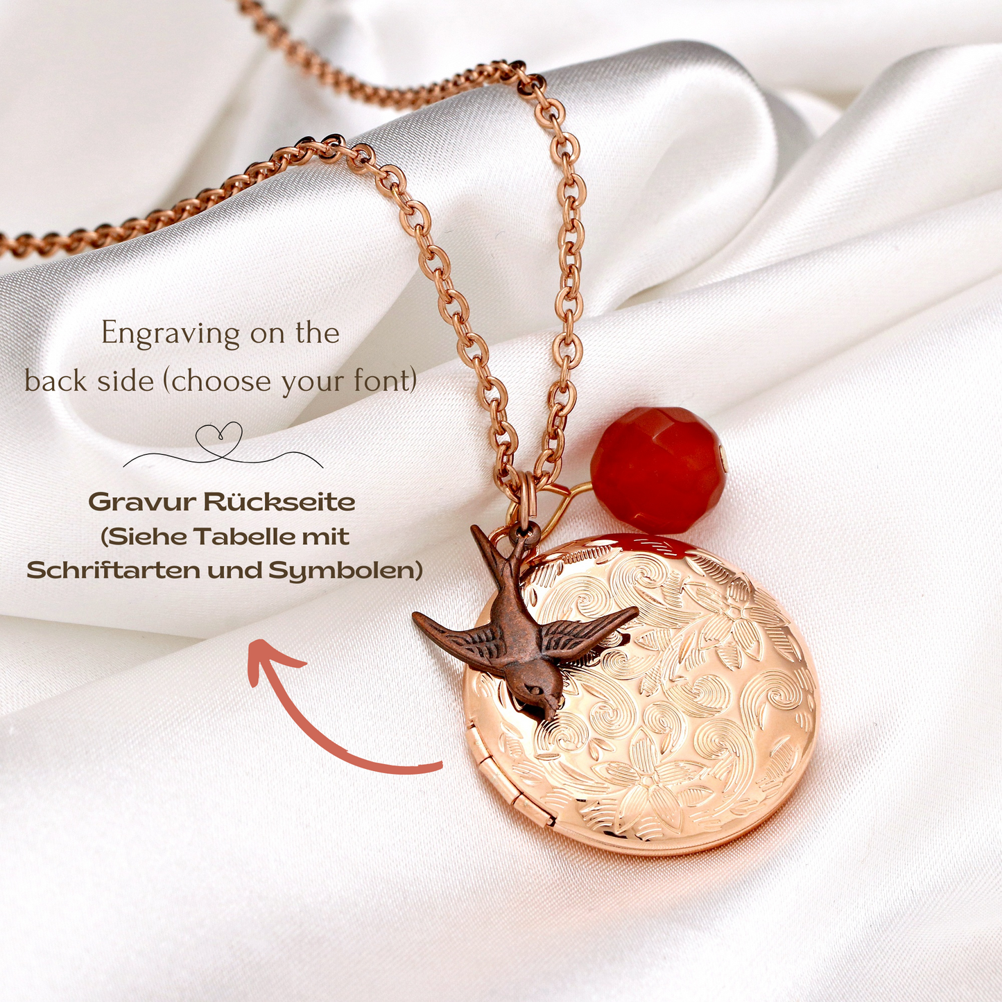 Customizable Photo Dainron Chain incl. Photoservice - Flight in LUCK…