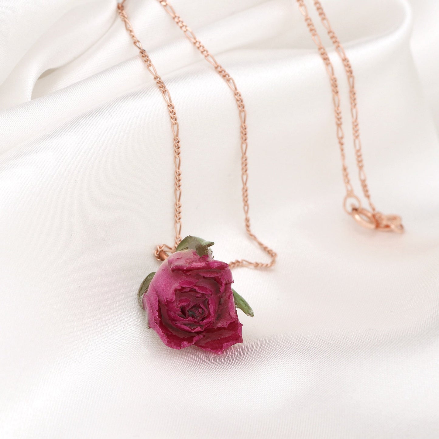 Real Rose — 925 Sterling rose gold plated chain