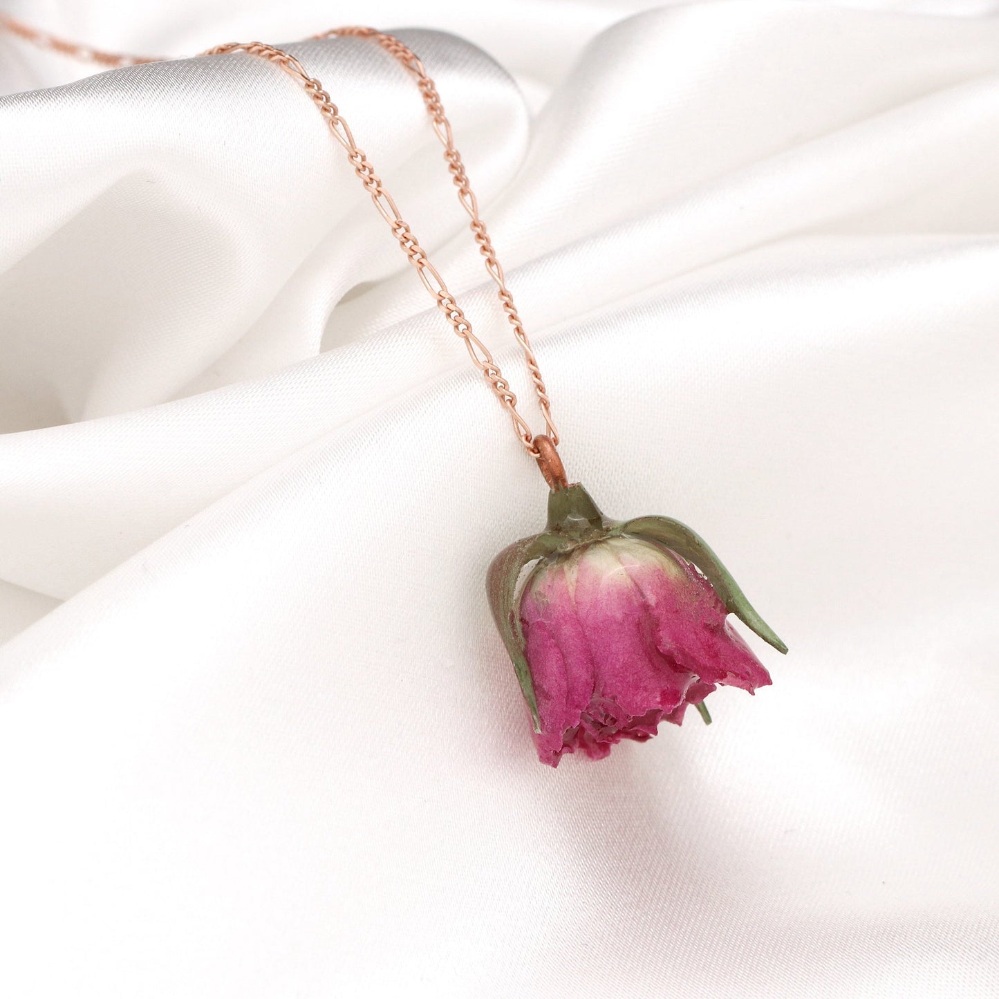 Real Rose — 925 Sterling rose gold plated chain