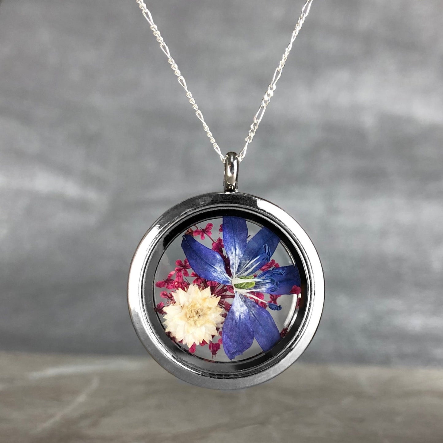 Star Blossom & Chrysanthemum & Dill Blossom 925 Sterling Silver…