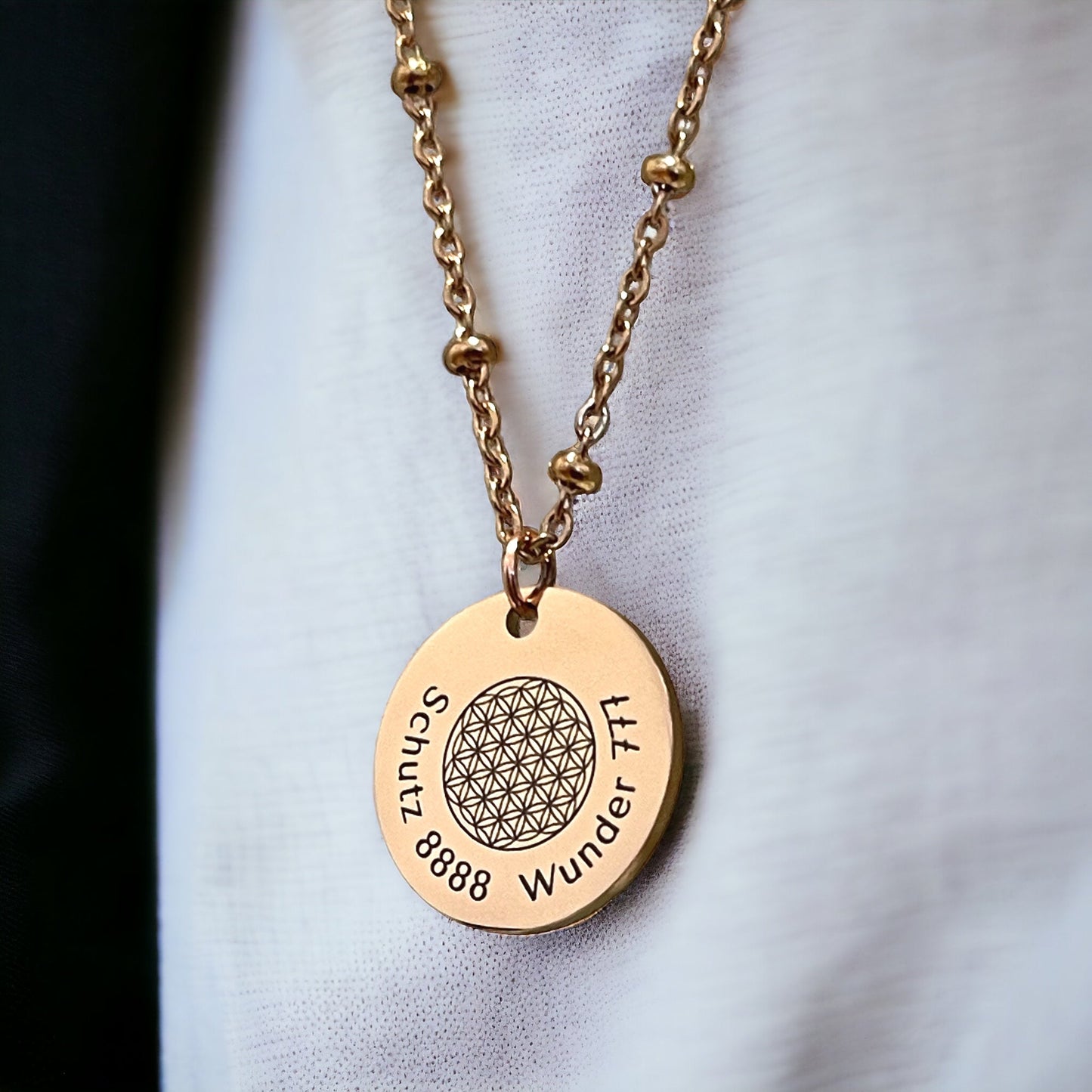 Your Personalized Engraved Pendant Necklace: Divine Protection…