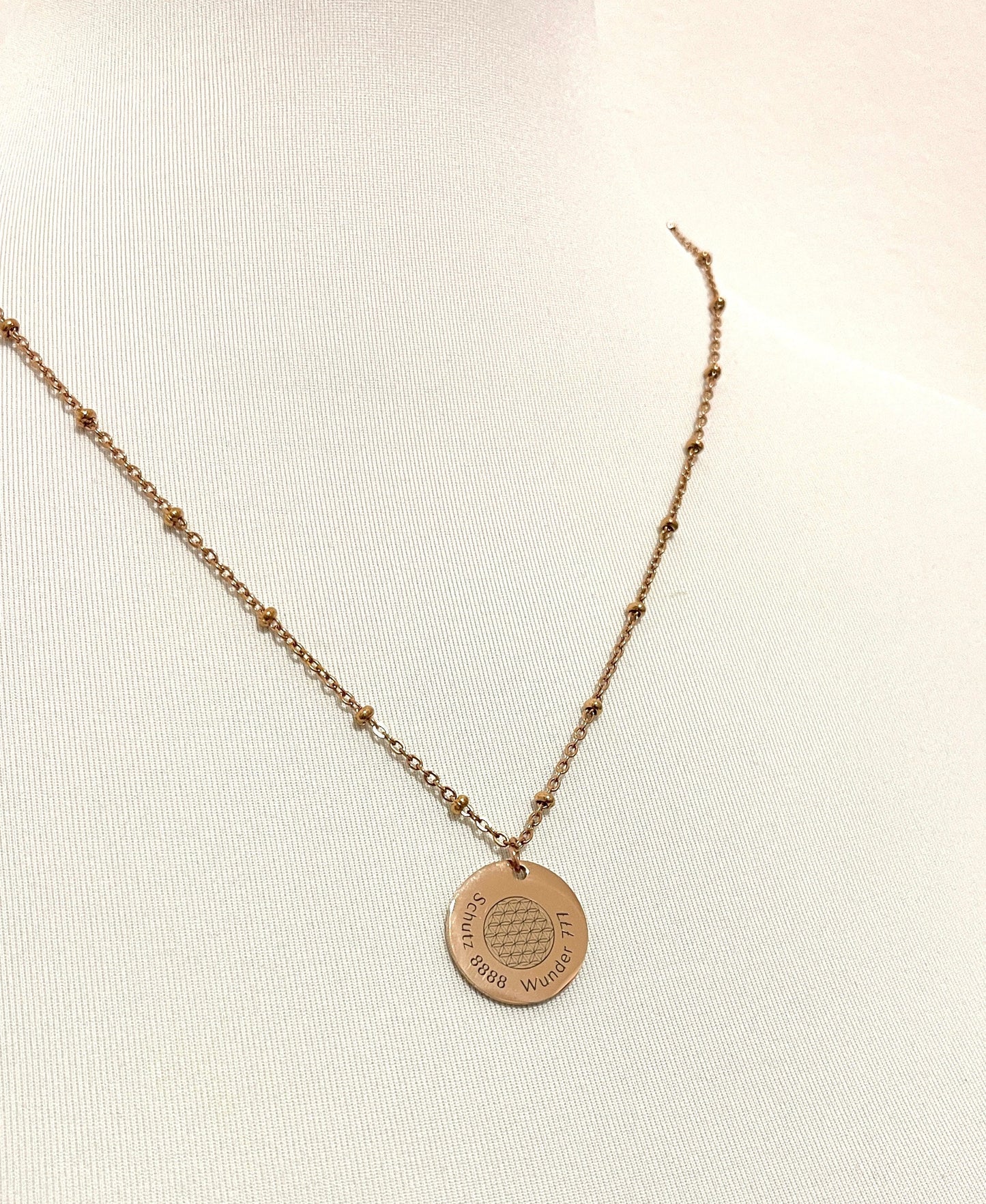 Your Personalized Engraved Pendant Necklace: Divine Protection…