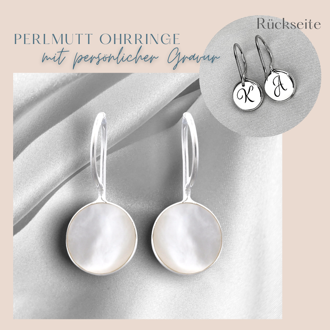 Pearl Earrings Dainty Silver Luxury Minimalist Jewelry In White — 57