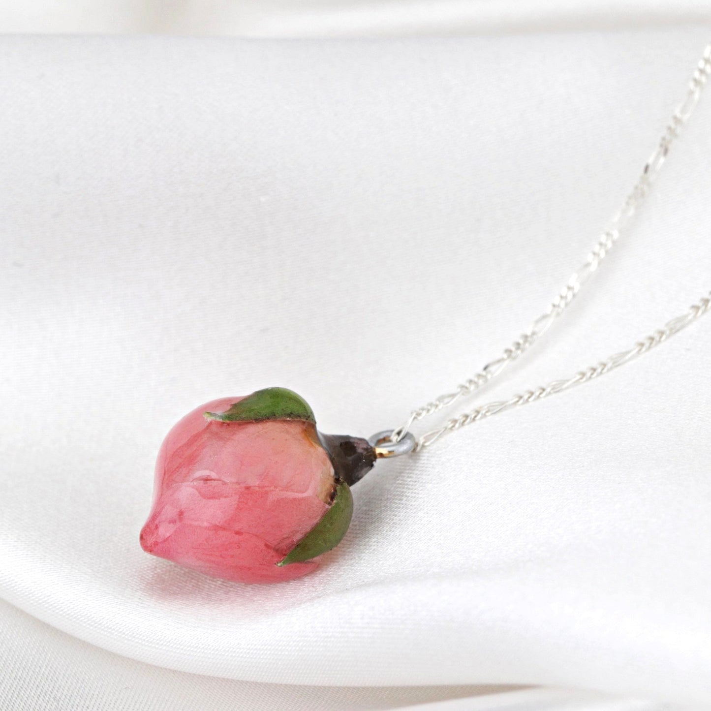 Real Rose — 925 Sterling Silver Chain