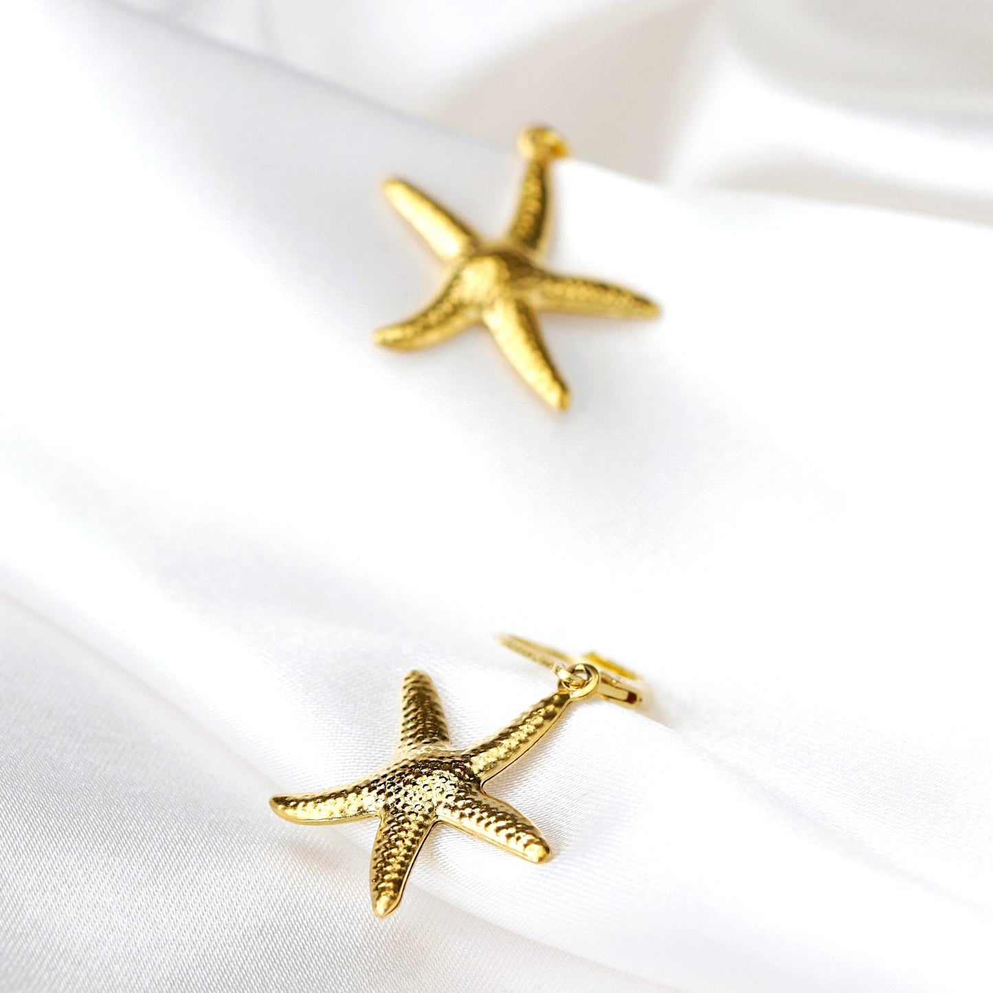Starfish Earrings Gold Plated &amp; Silver Plated