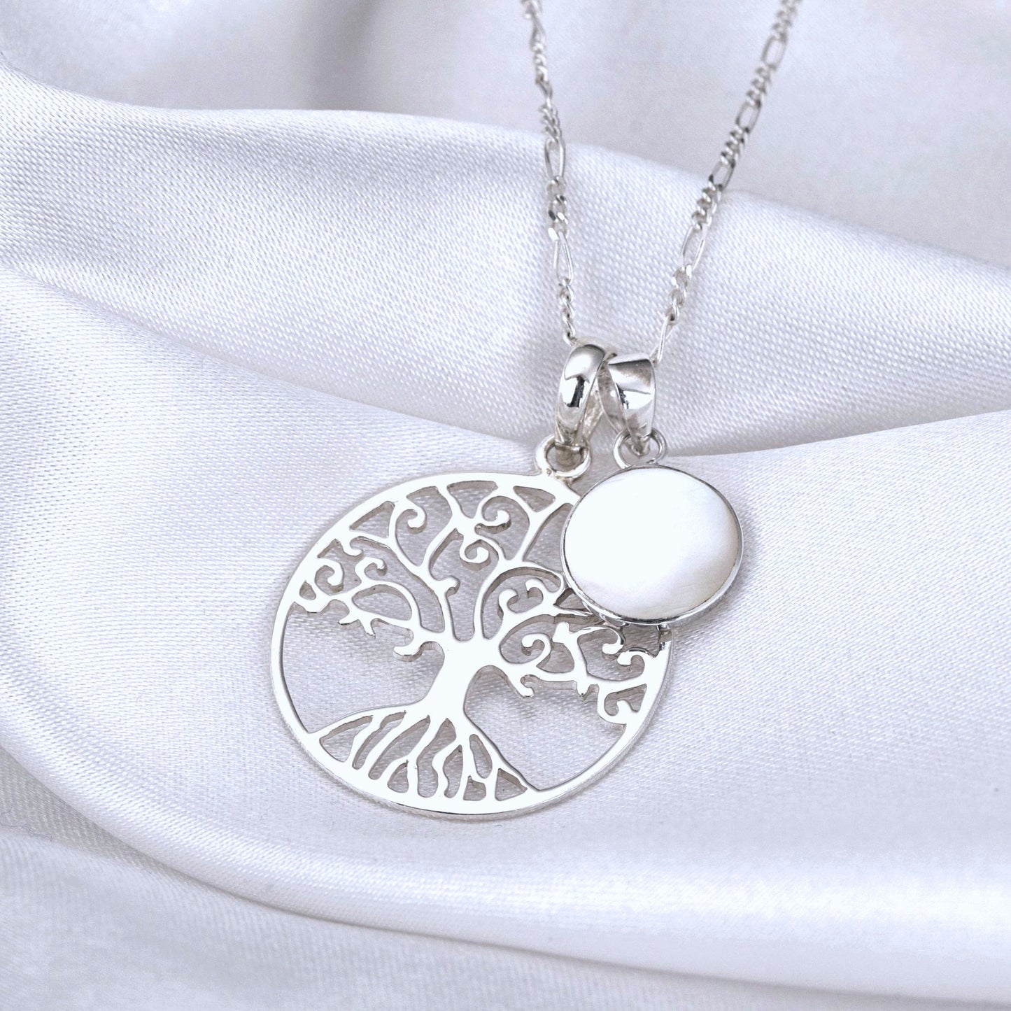 Grob & Pearl 925 Silver Chain - Maritim Nature Jewelry Elegant Necklace