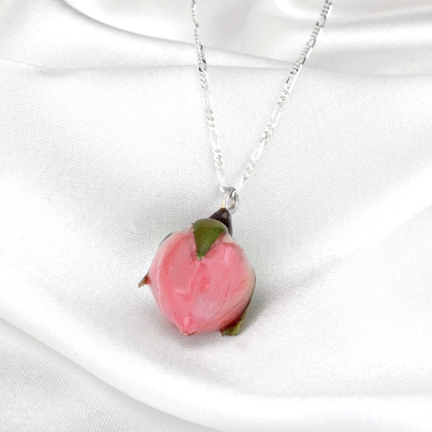 Real Rose — 925 Sterling Silver Chain