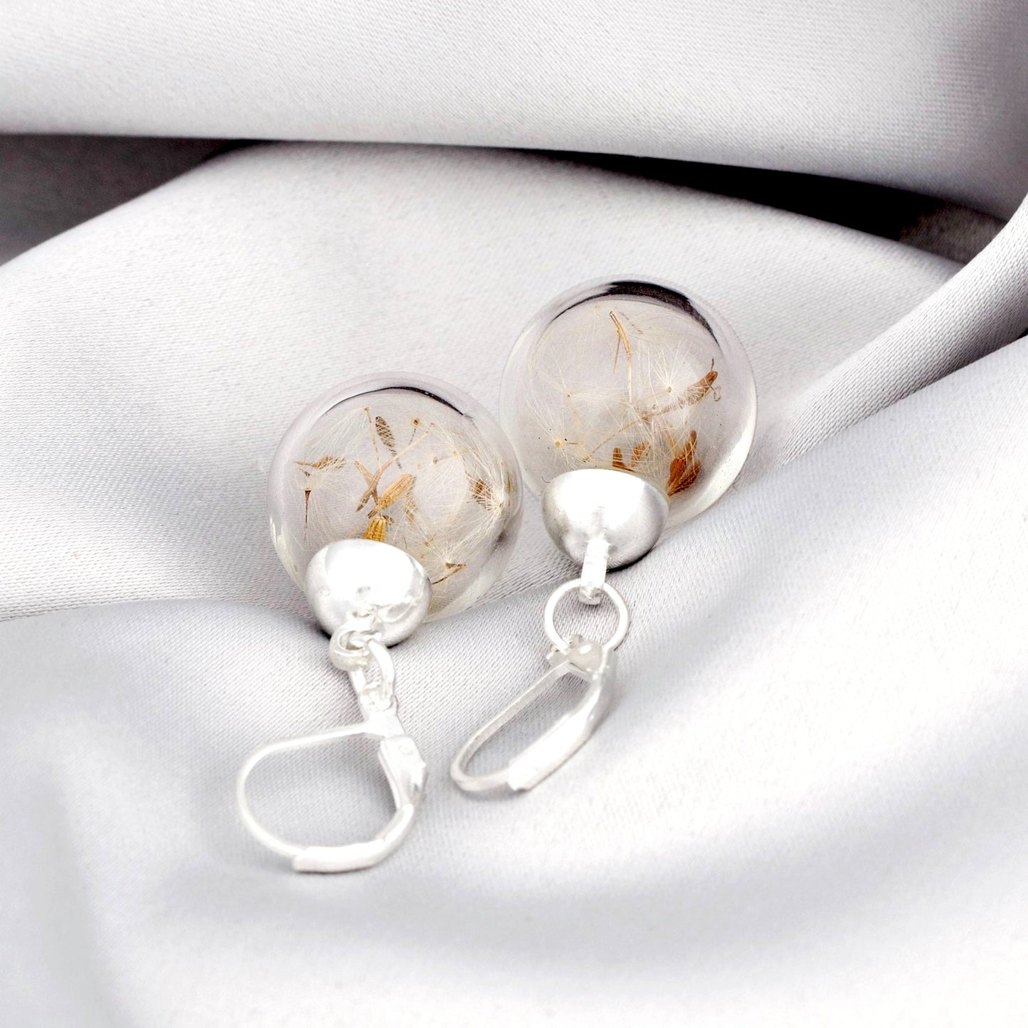Dandelion Earrings - Wish You Was Earrings - Floral Minimalist…