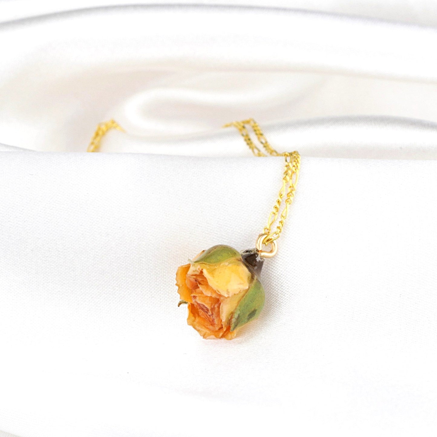 925 Real Saffle Rose Sterling Silver Chain