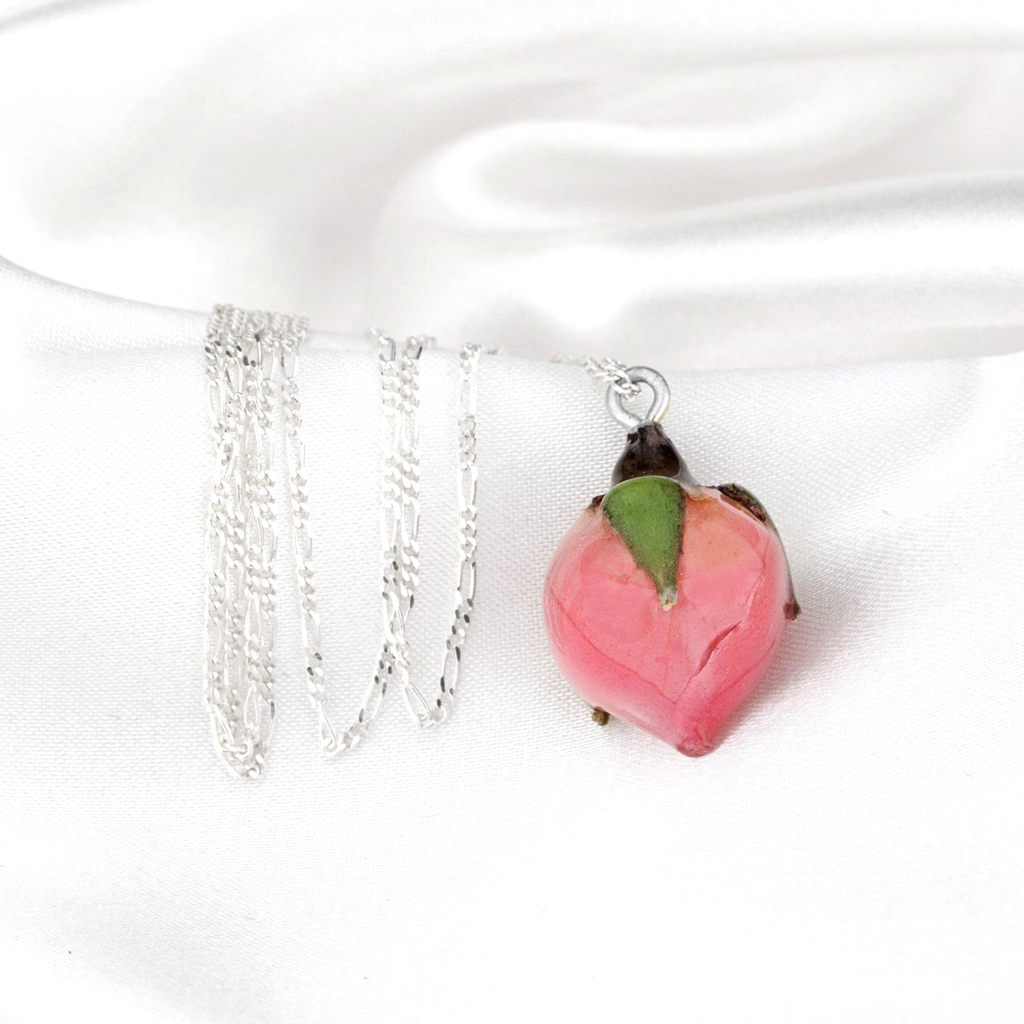 Real Rose — 925 Sterling Silver Chain