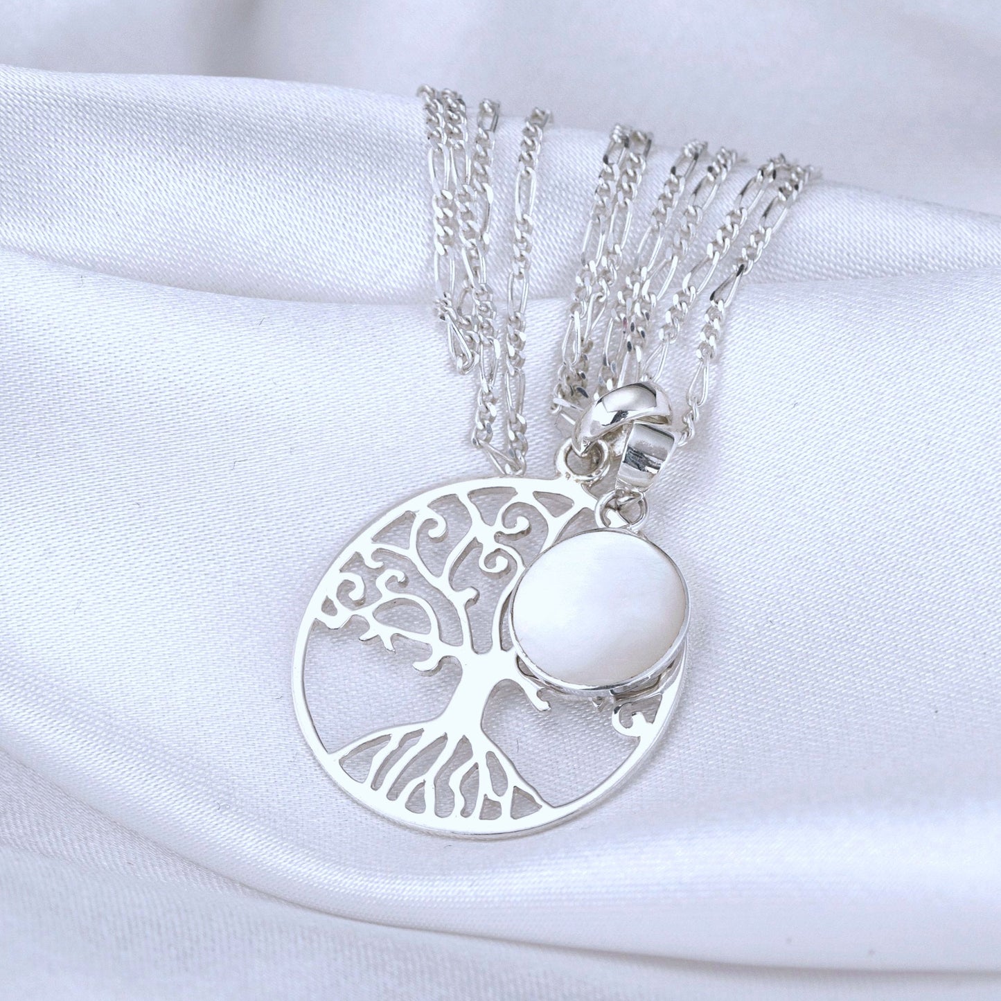 Grob & Pearl 925 Silver Chain - Maritim Nature Jewelry Elegant Necklace