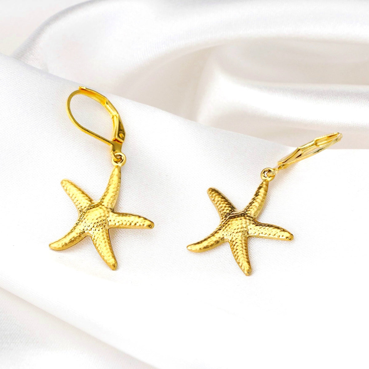 Seestern Earrings Gold-Plated & Silver-Plated - VINOHR-44