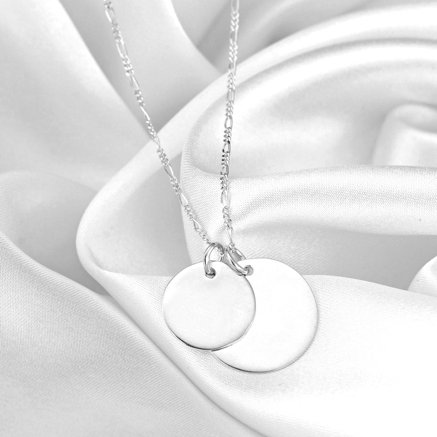 925 sterling gilded engraving chain - customizable