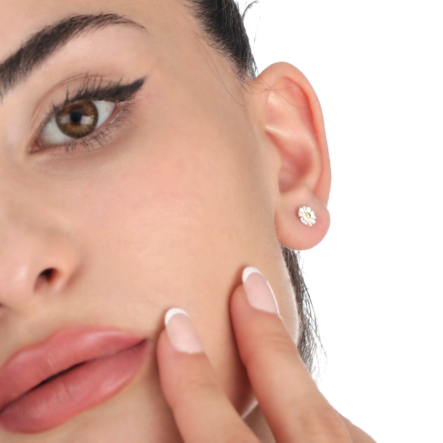 Buttercup Mini Stud Earrings - 925 Sterling Silver