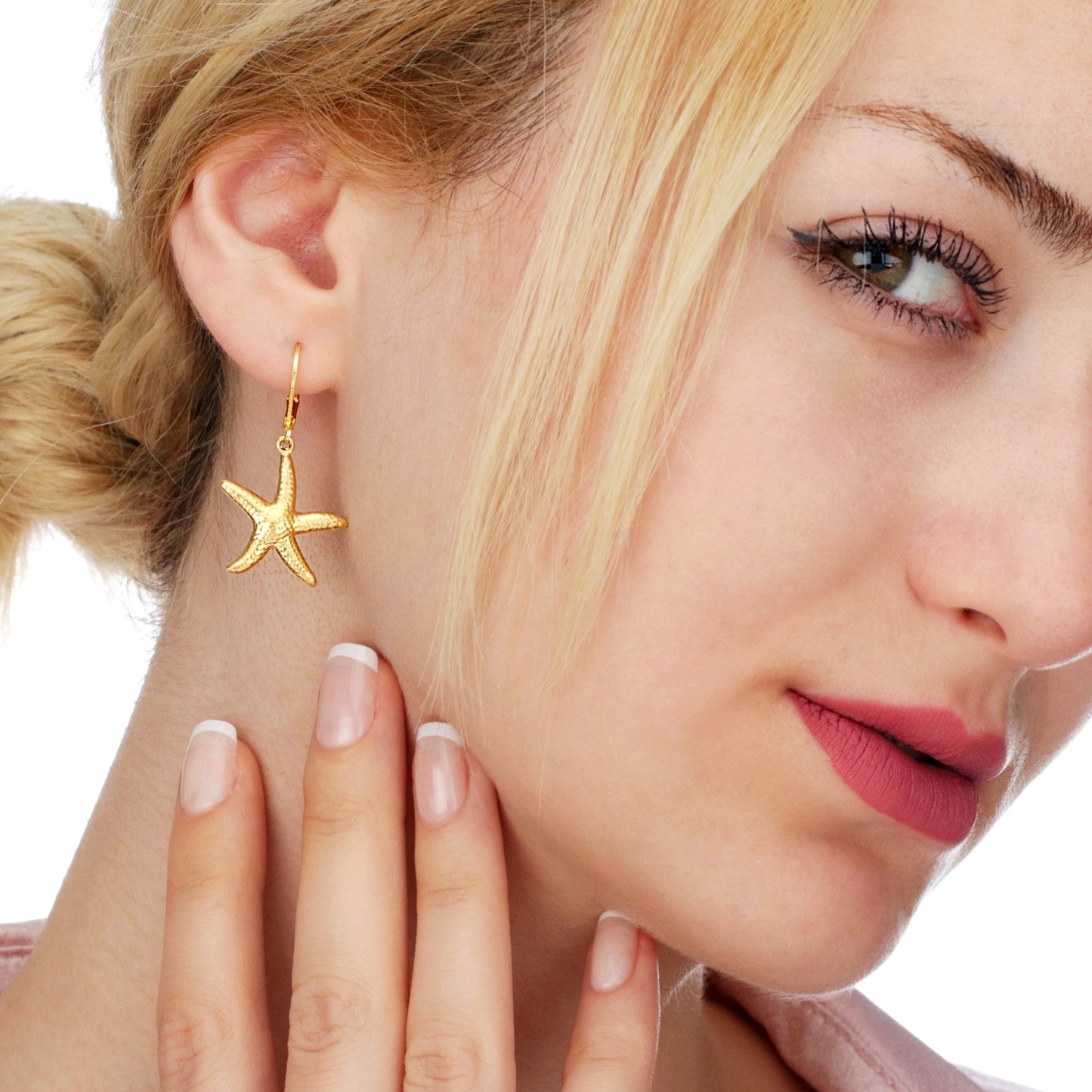 Starfish Earrings Gold Plated &amp; Silver Plated