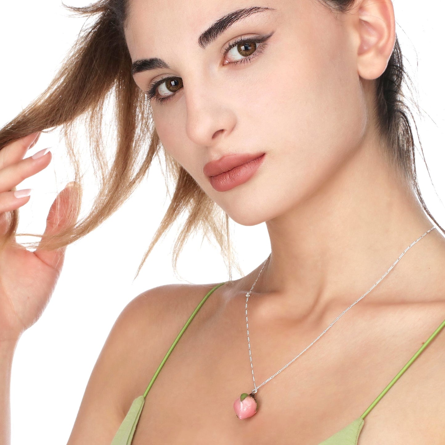 Real Rose — 925 Sterling Silver Chain