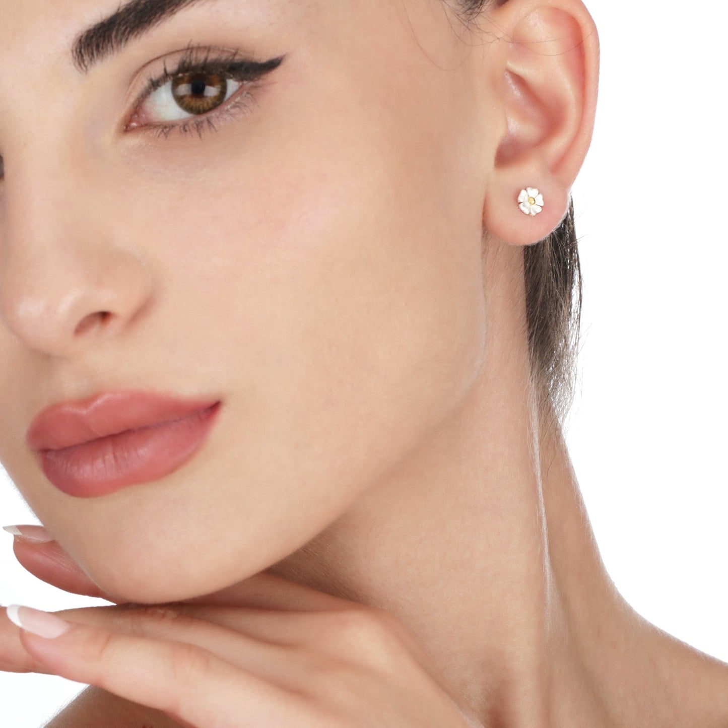 Buttercup Mini Stud Earrings - 925 Sterling Silver