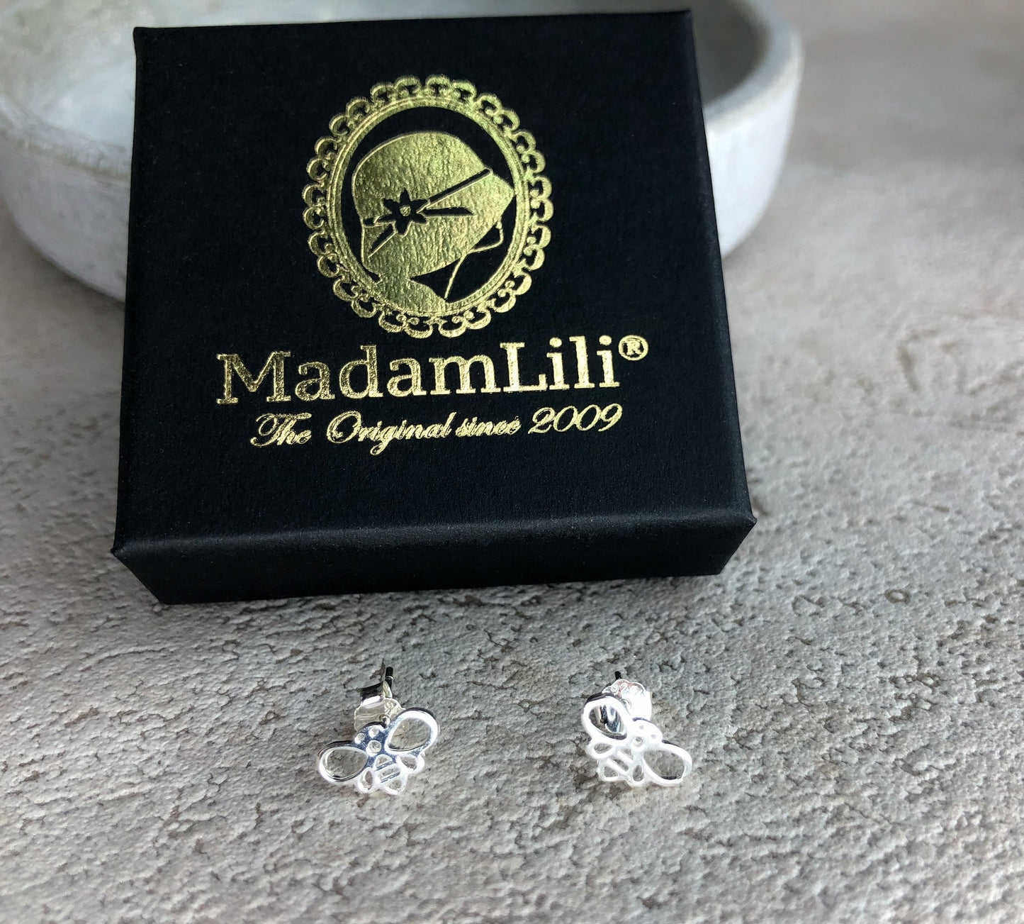 Bees — Mini 925 Sterling Silver Studs — 112