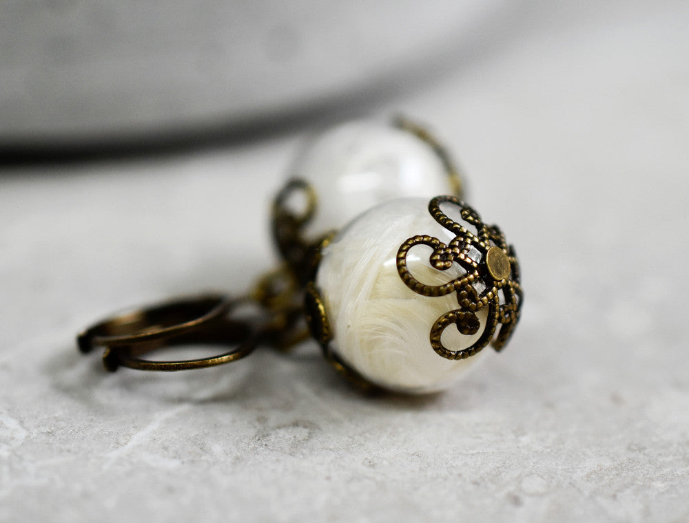 Angel wings a touch of heaven earrings