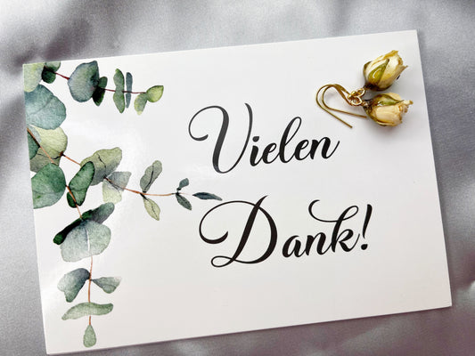 Thank you — Gift card