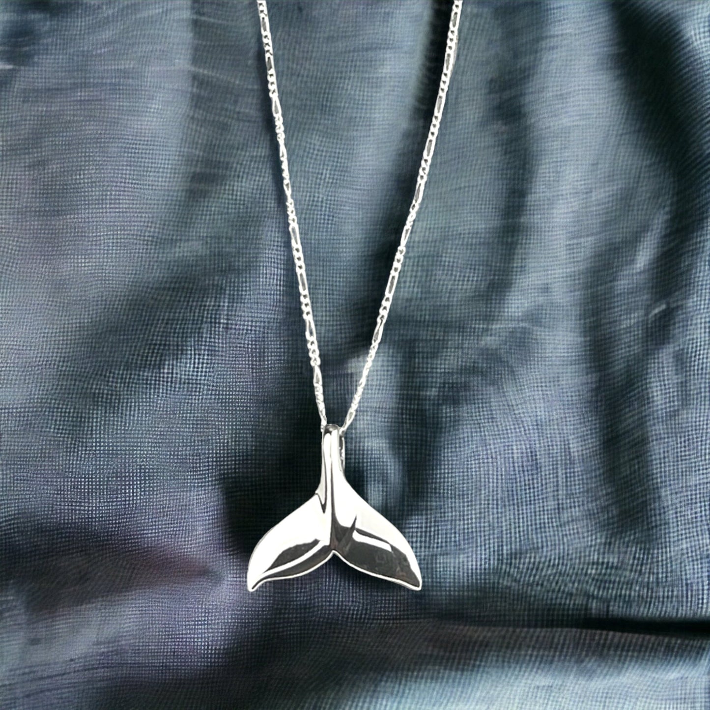 925 Dolphin Tail Sterling Silver Chain - Gift Idea for Animal Freins