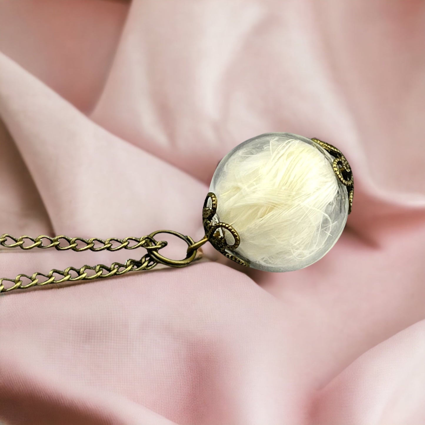 Angel Spring Bronze chain in vintage style - a touch of heaven