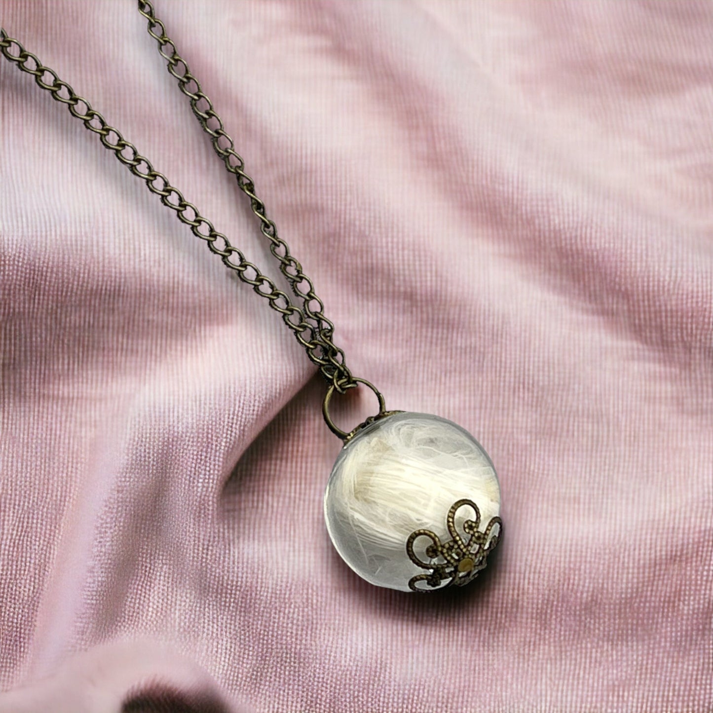 Angel Spring Bronze chain in vintage style - a touch of heaven