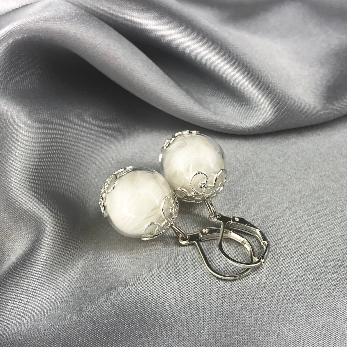 Angel wing a touch of the sky earrings