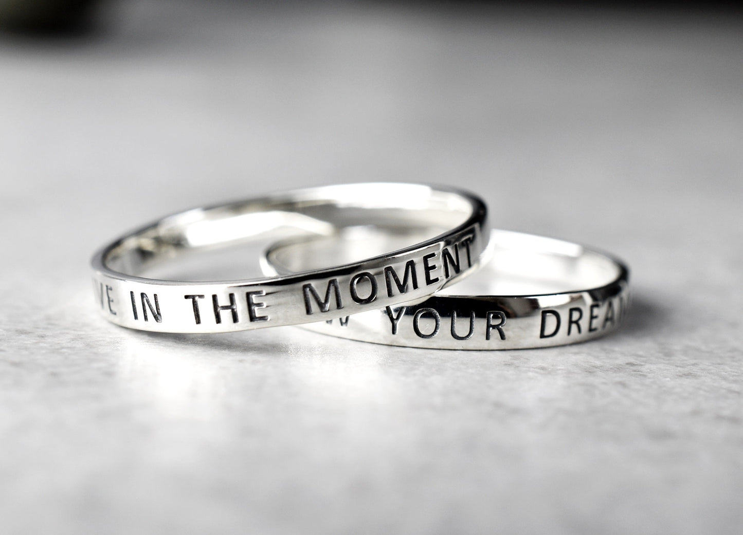Love The Journey 925 Sterling Silver Ring (Unisex)