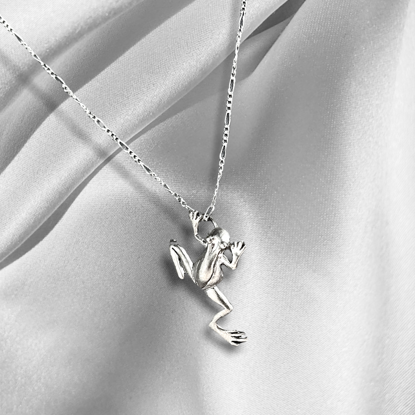 Frog 925 Sterling Silver Chain