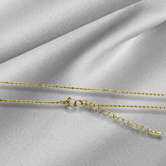 Single Gold Gold-plated Necklace available in 50cm, 60cm or 70cm