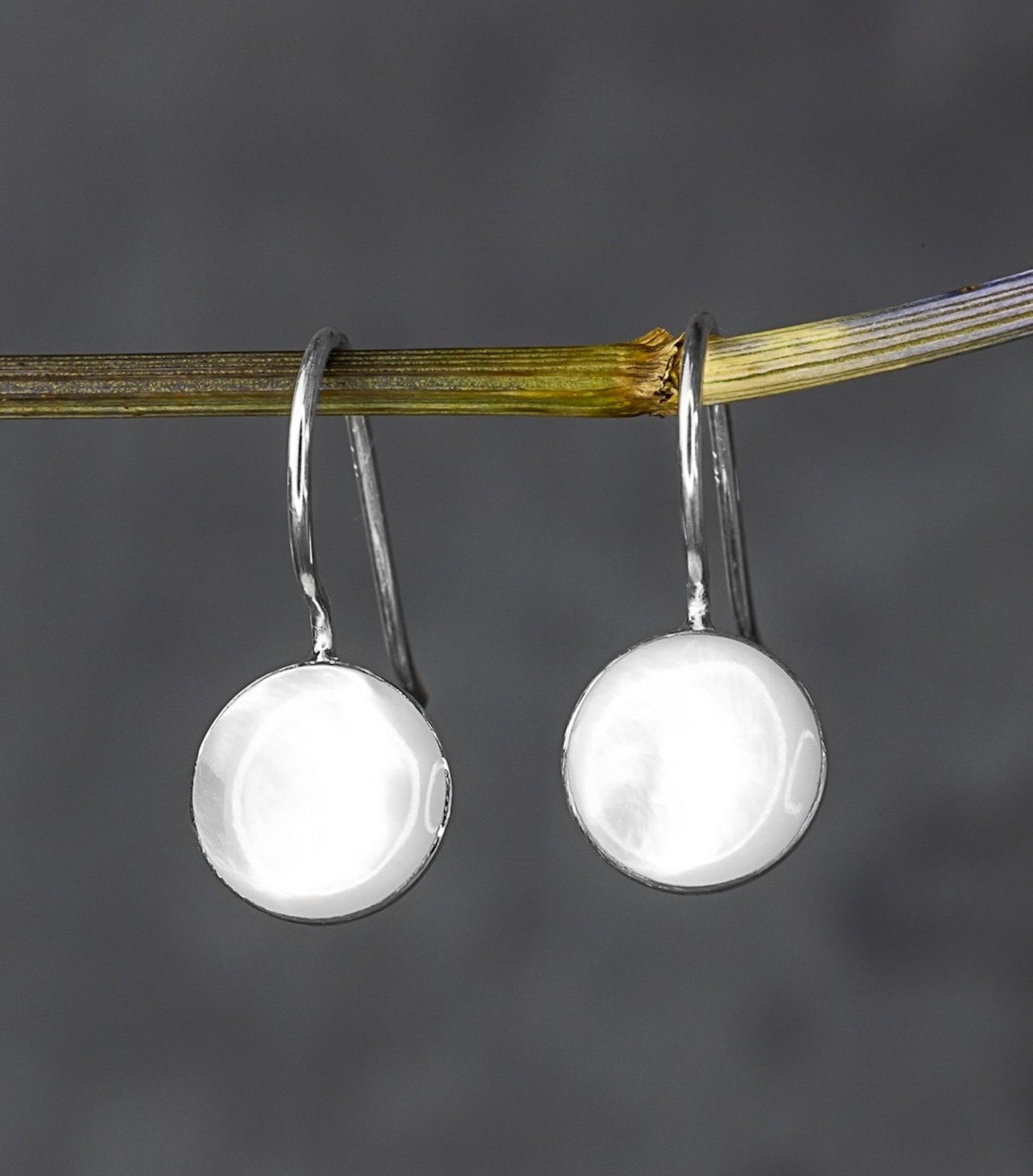 Pearl Earrings Dainty Silver Luxury Minimalist Jewelry In White — 57