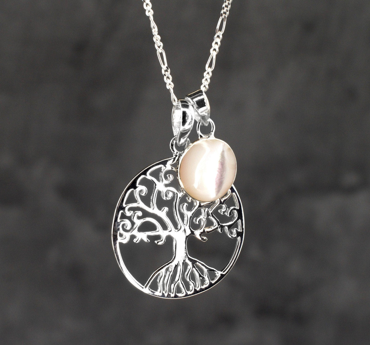 Grob & Pearl 925 Silver Chain - Maritim Nature Jewelry Elegant Necklace