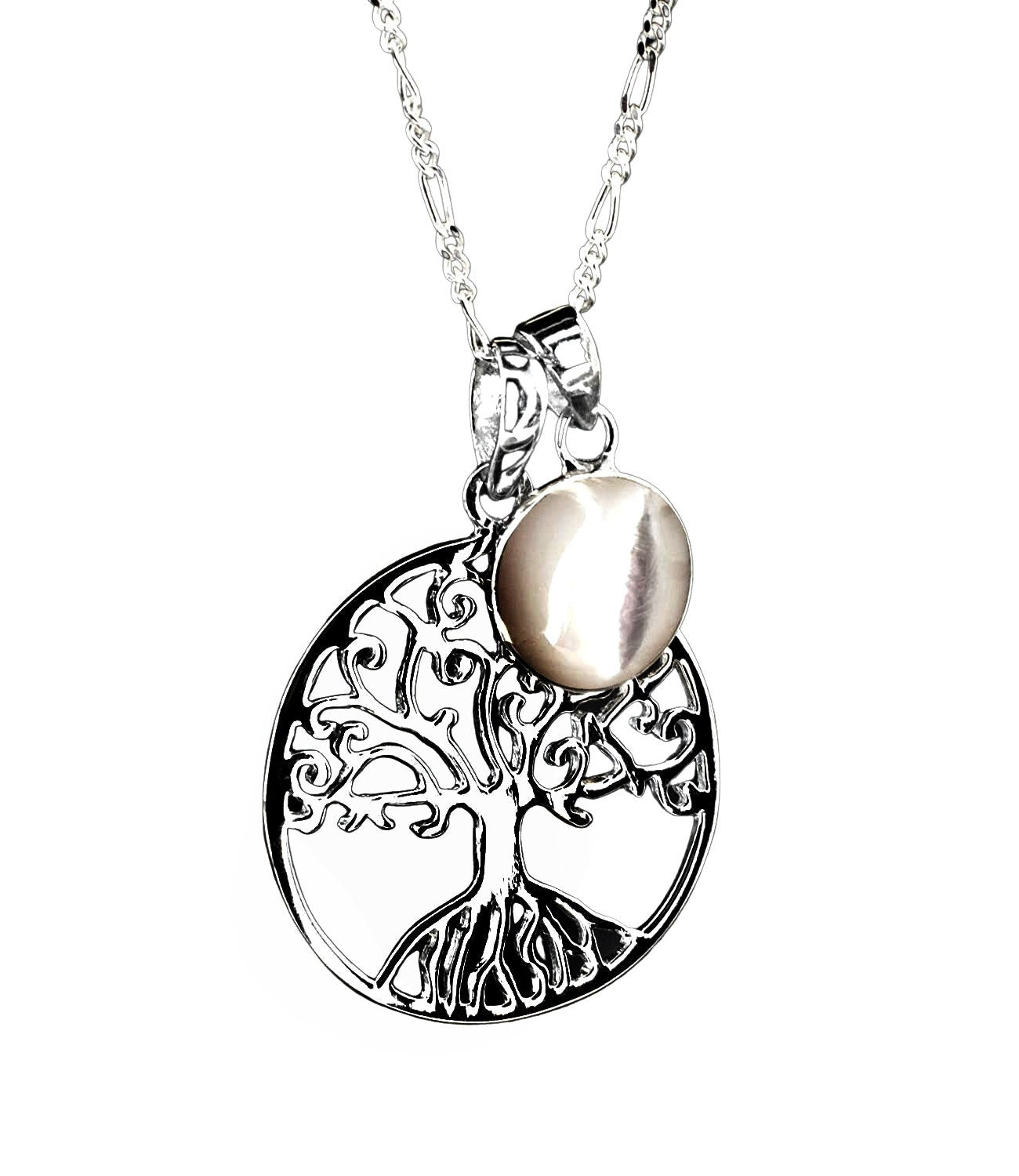 Grob & Pearl 925 Silver Chain - Maritim Nature Jewelry Elegant Necklace