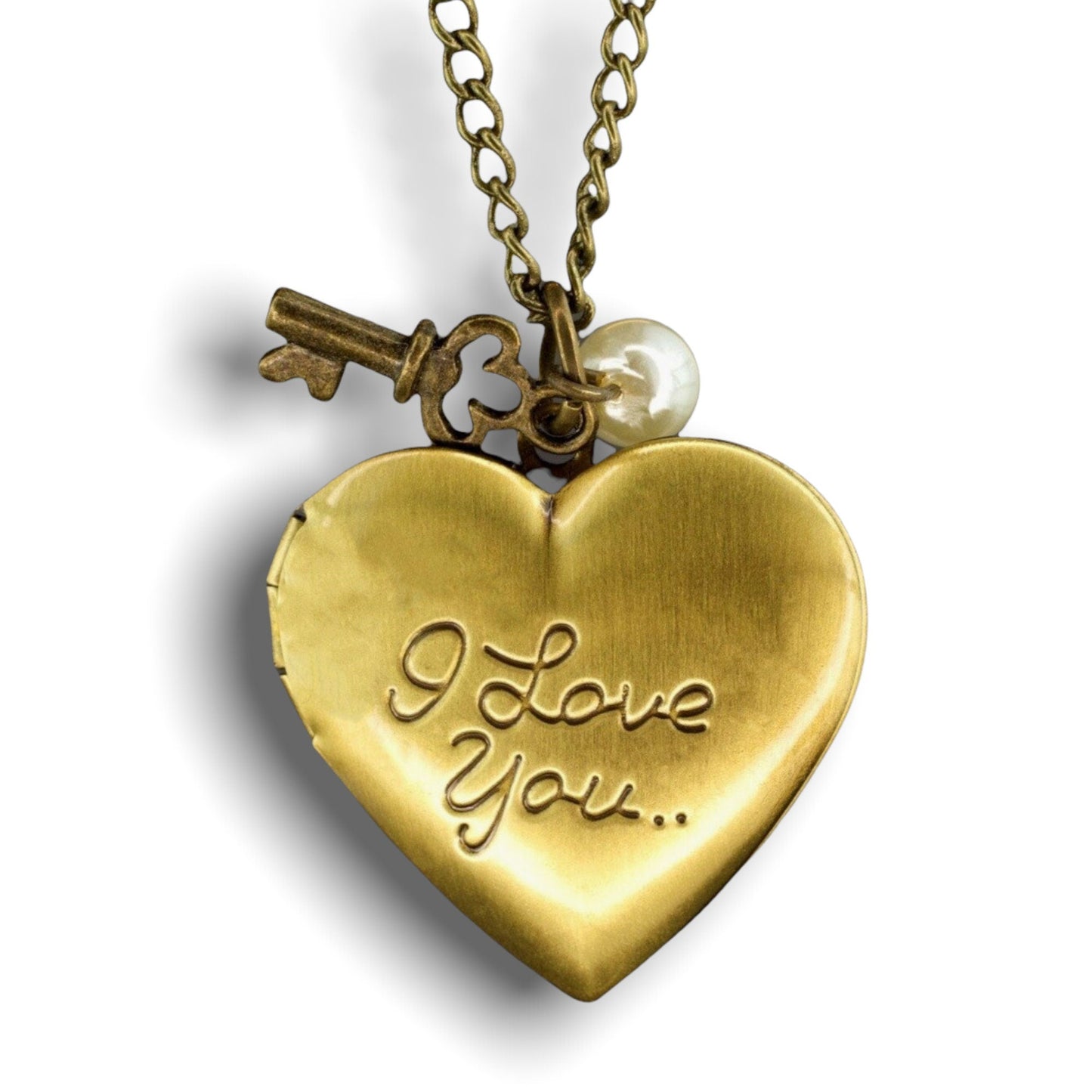 Custom Heart Fotomed Lacilities Key Pendant - Proper Image Customizable