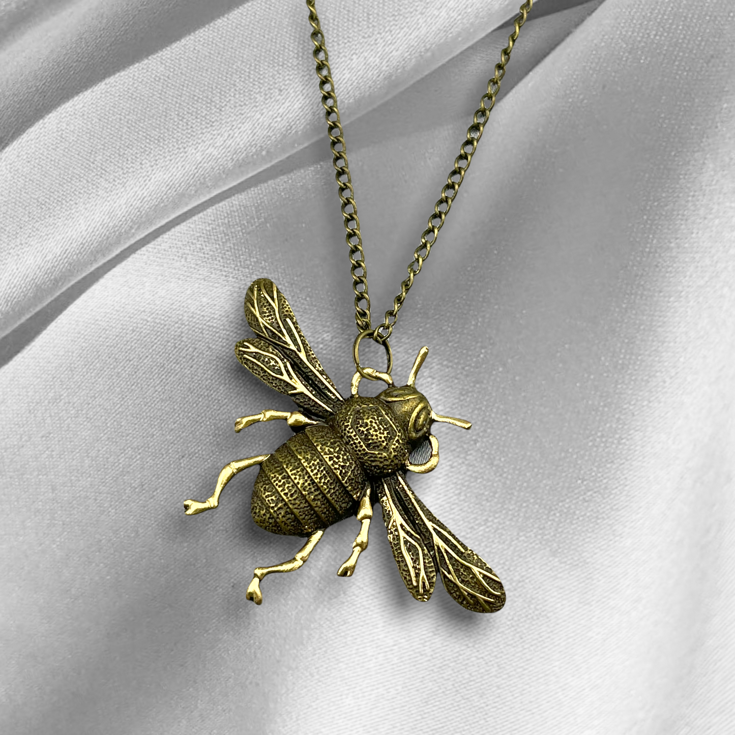 Transformation — Bronze Beetle chain in vintage style - Inspired by…