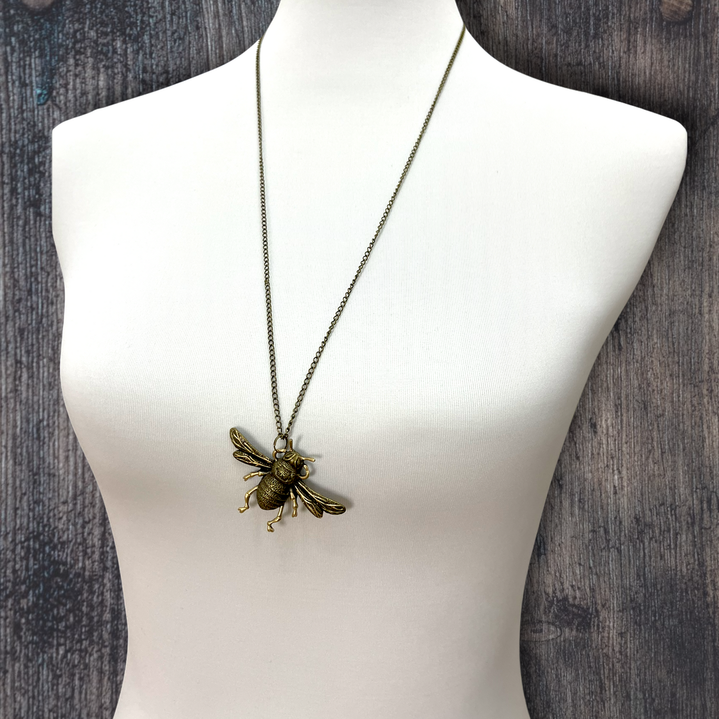 Transformation — Bronze Beetle chain in vintage style - Inspired by…