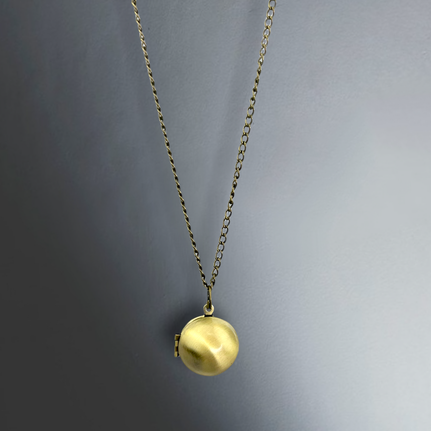 Bronze chain with mini ball FotoDAILLON in vintage style - gift idea…