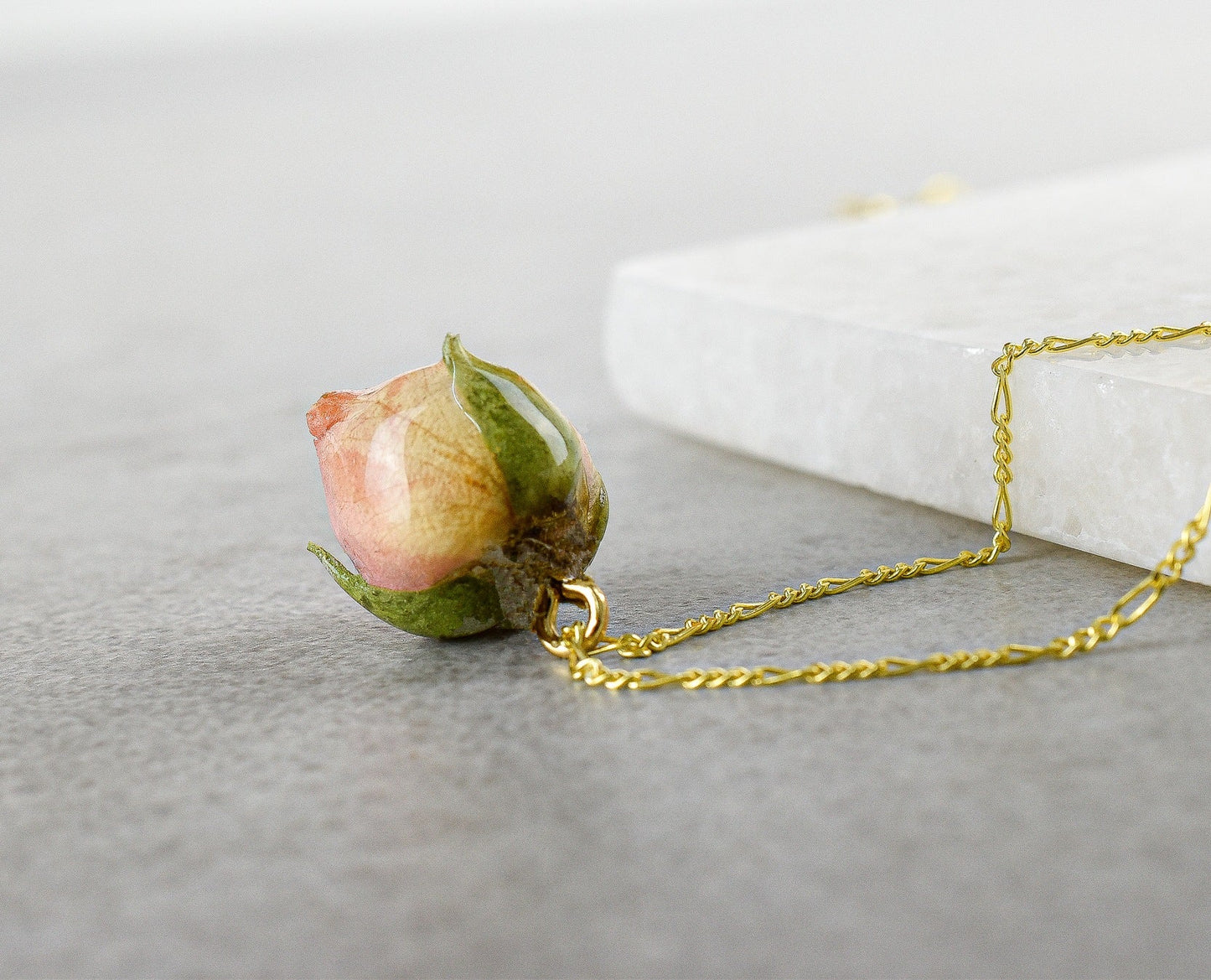 Real Rosenknoss — 925 Sterling Gilded Chain