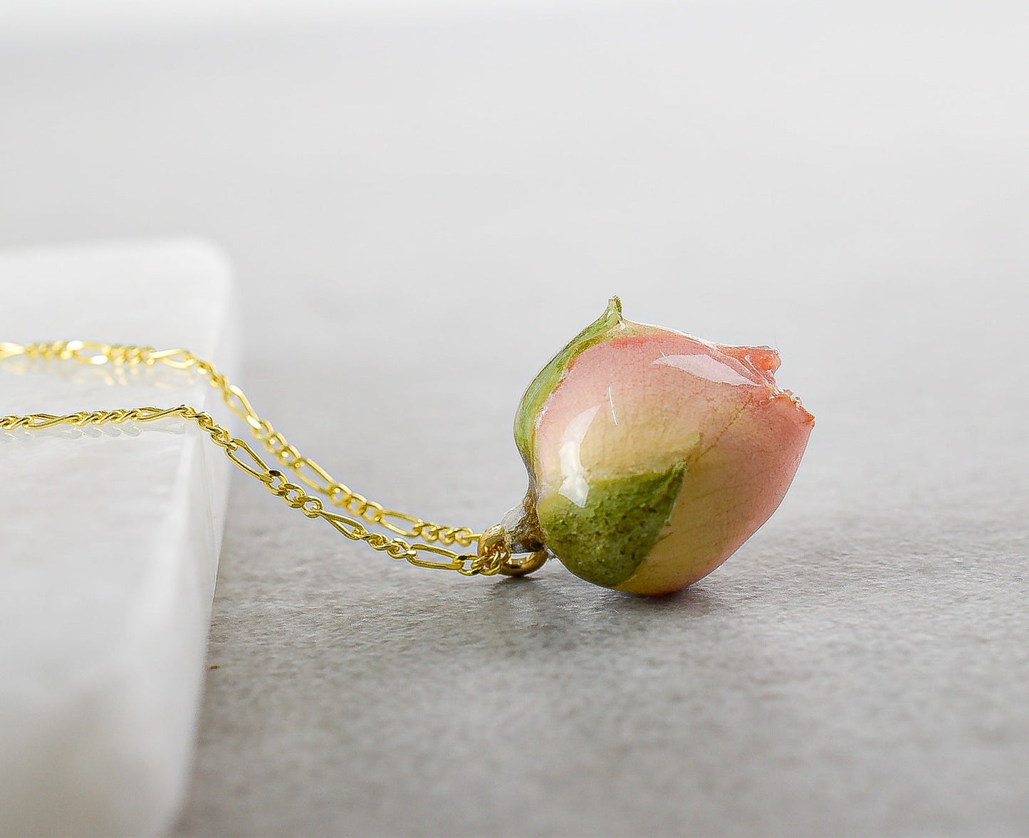 Real Rosenknoss — 925 Sterling Gilded Chain