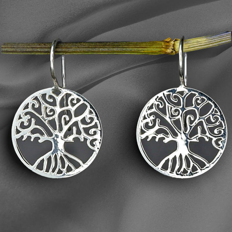 Lifebaum — 925 sterling silver earrings -121