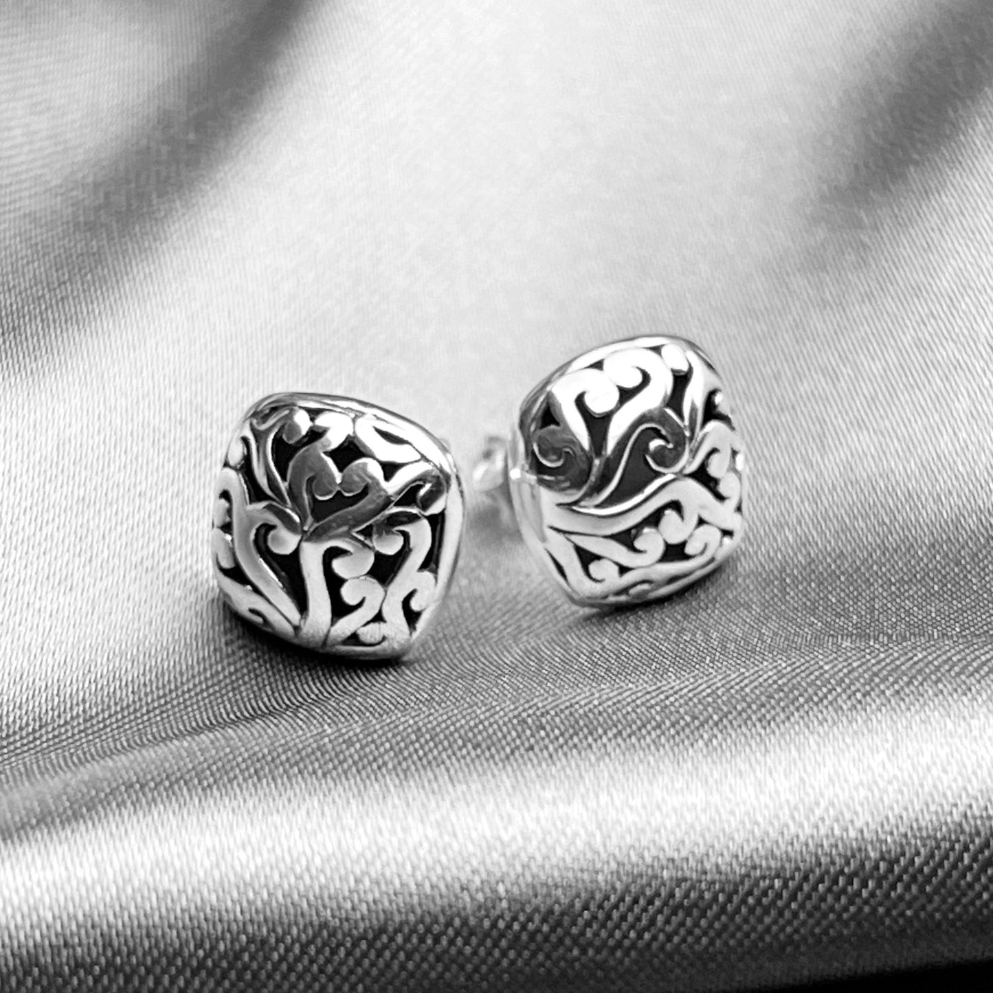 Zest for Life Stud Earrings - 925 Sterling Silver