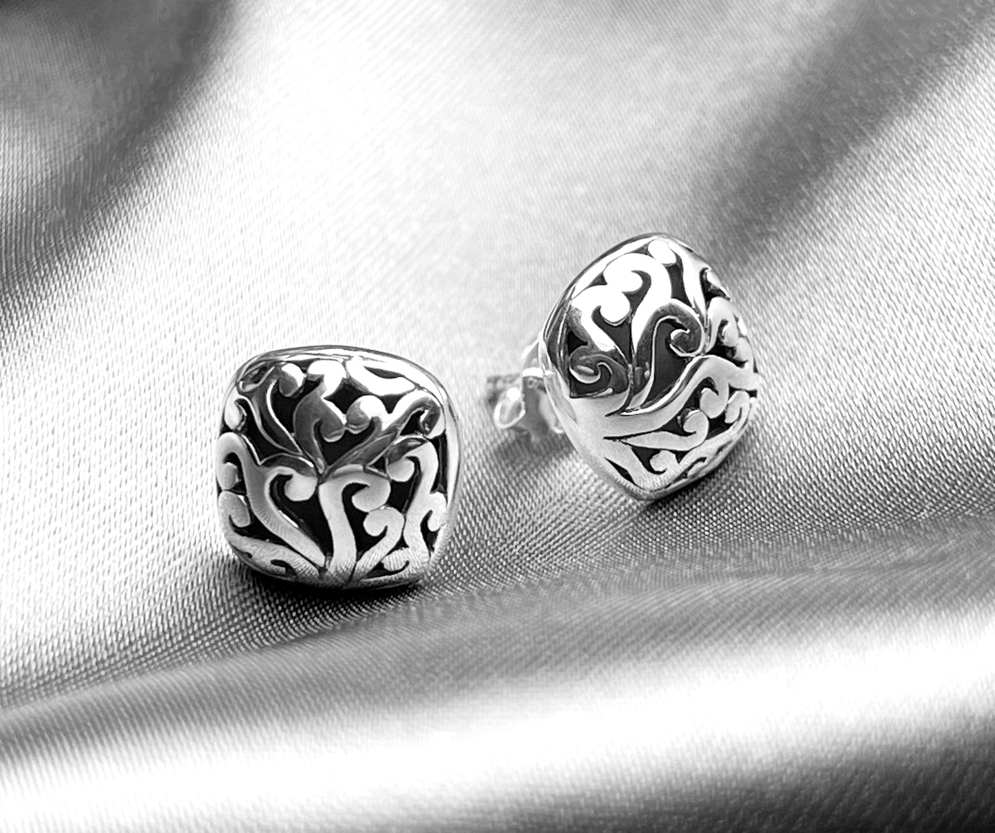 Zest for Life Stud Earrings - 925 Sterling Silver