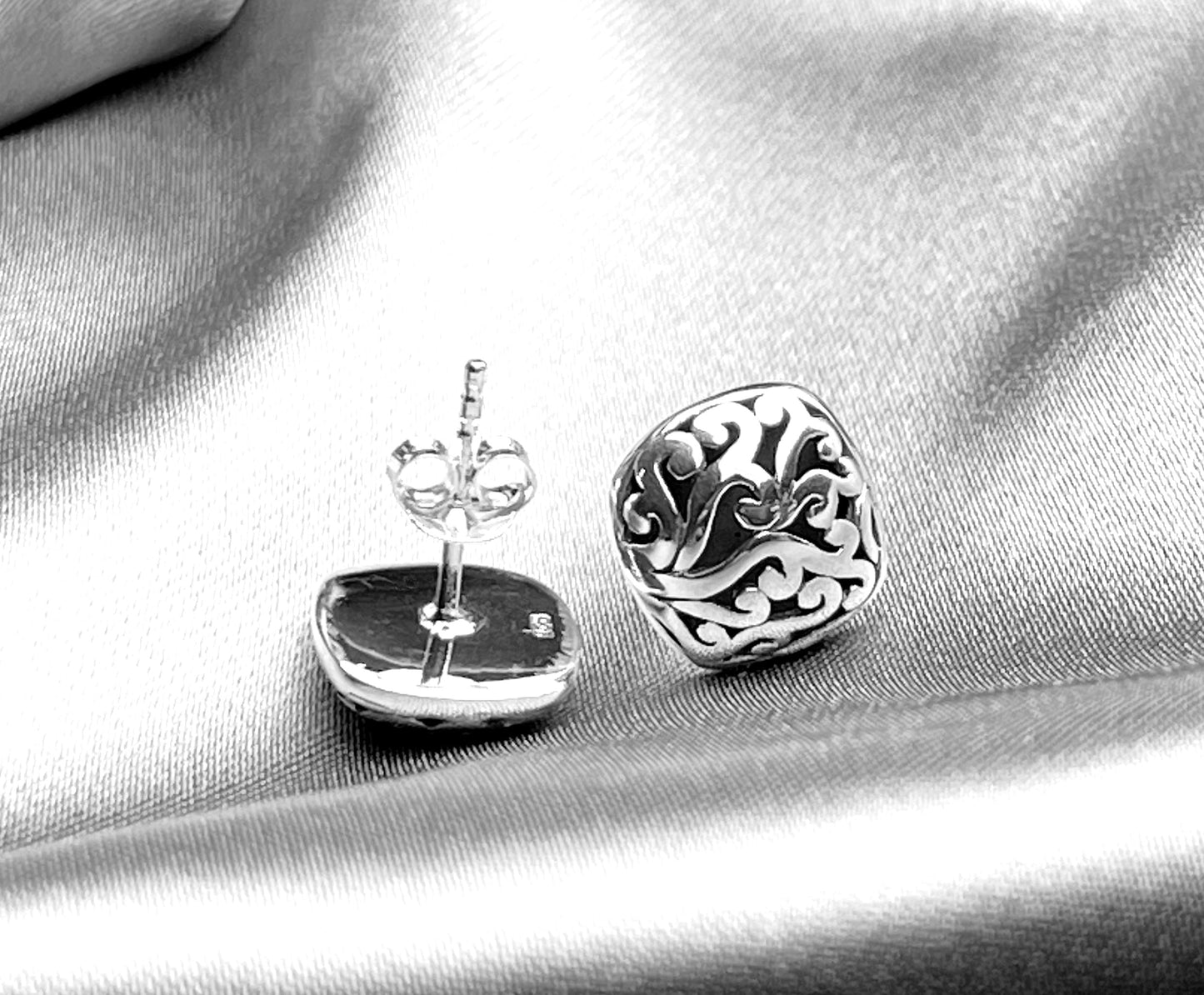 Zest for Life Stud Earrings - 925 Sterling Silver