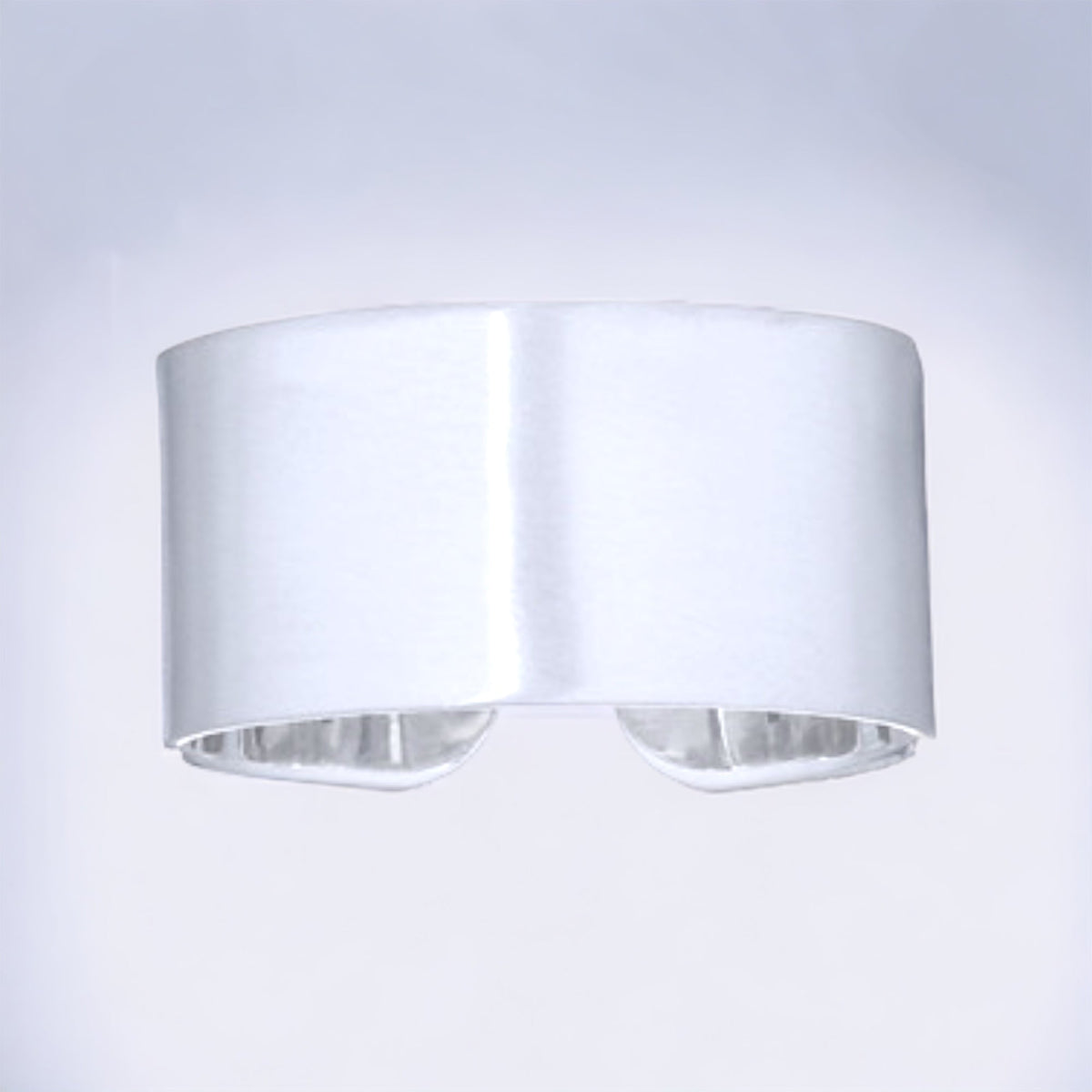 925 Sterling Silver Minimalist Adjustable Ring - Hand-Brushed Finish" - RG925-30