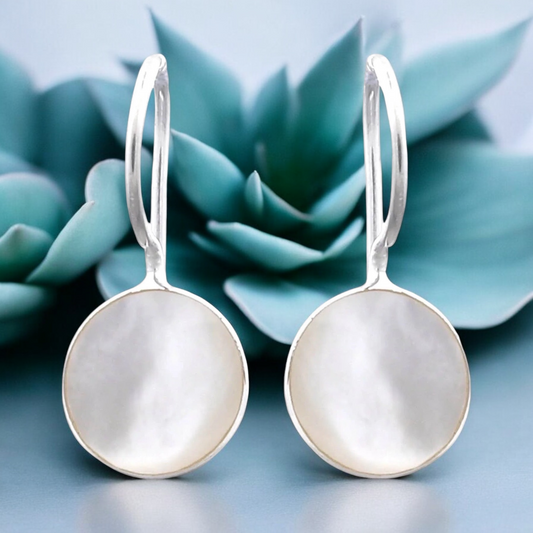 Pearl Earrings Dainty Silver Luxury Minimalist Jewelry In White — 57