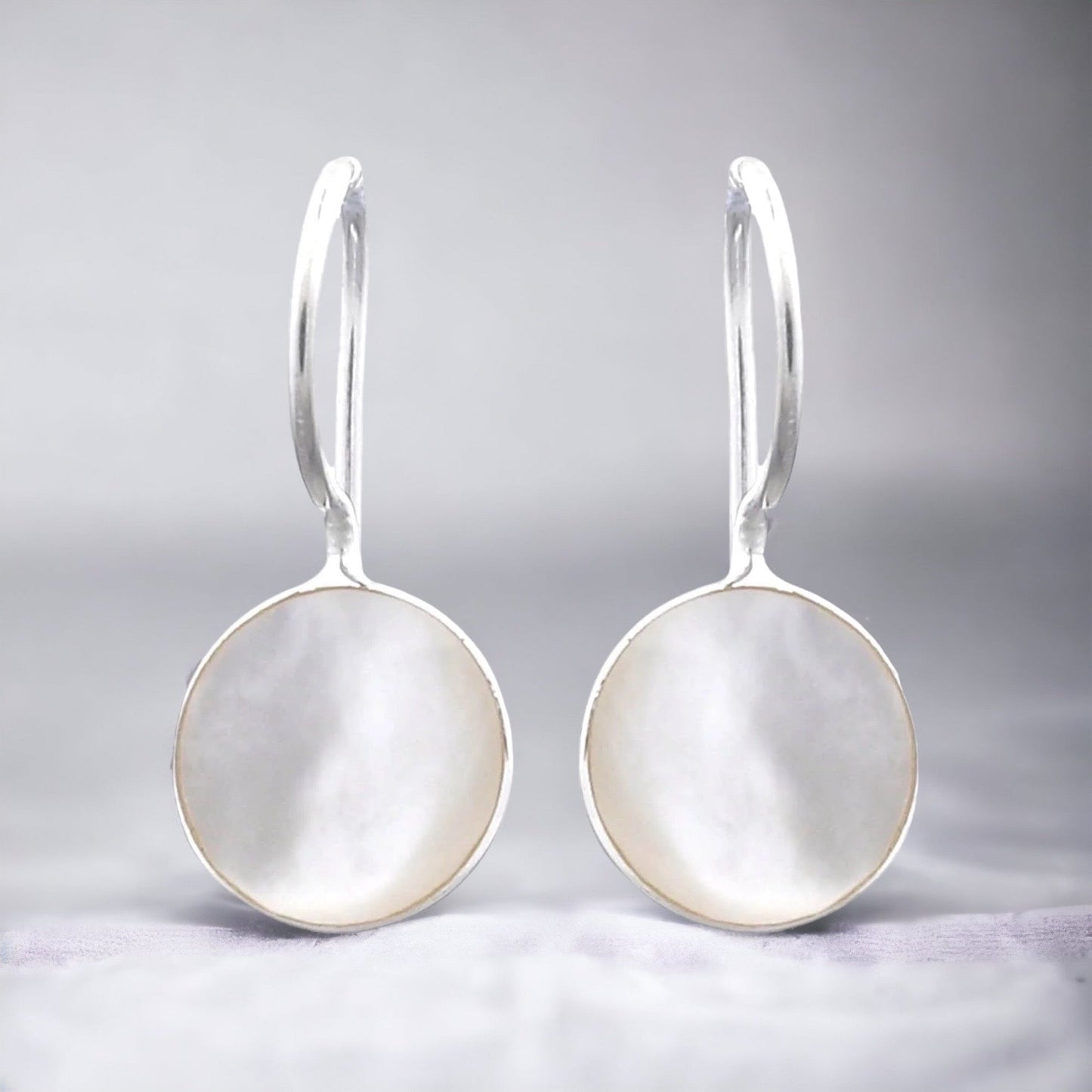 Pearl Earrings Dainty Silver Luxury Minimalist Jewelry In White — 57