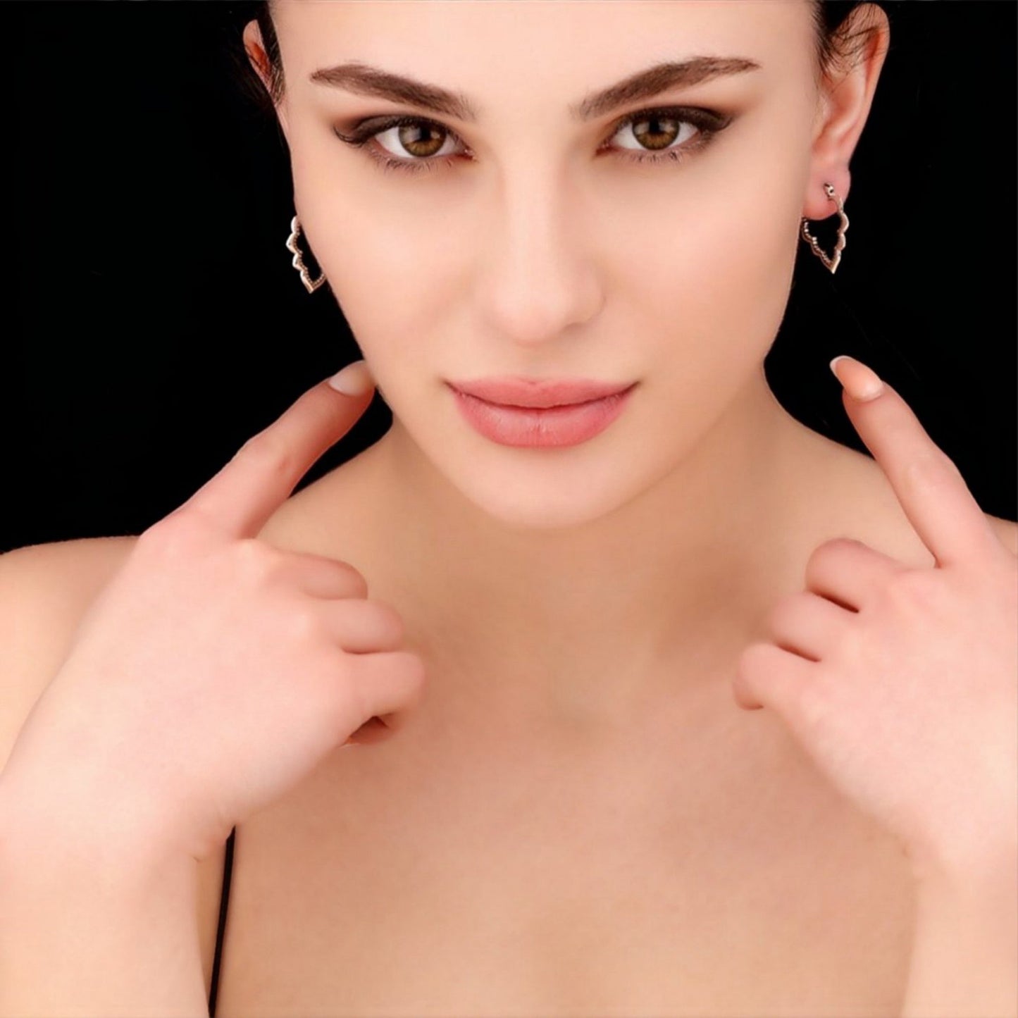 Drop Aura Ornament Earrings - 925 Sterling Silver Oriental Fairytale…